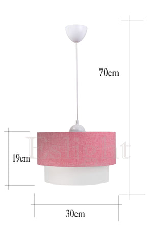 Pink Cake Single Pendant Lamp Young And Children'S Room Chandelier