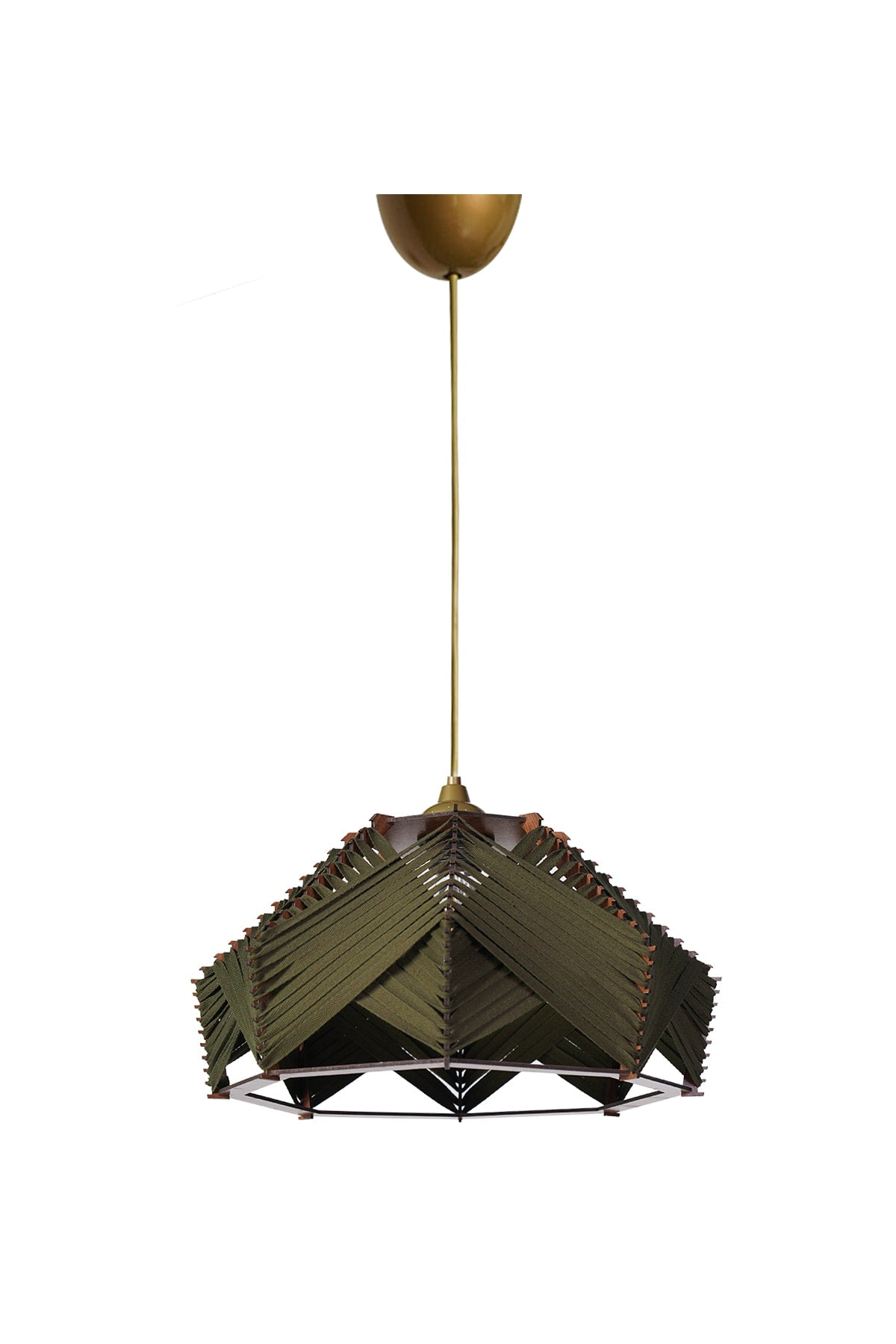 Chaos Pendant Lamp Chandelier Khaki Green