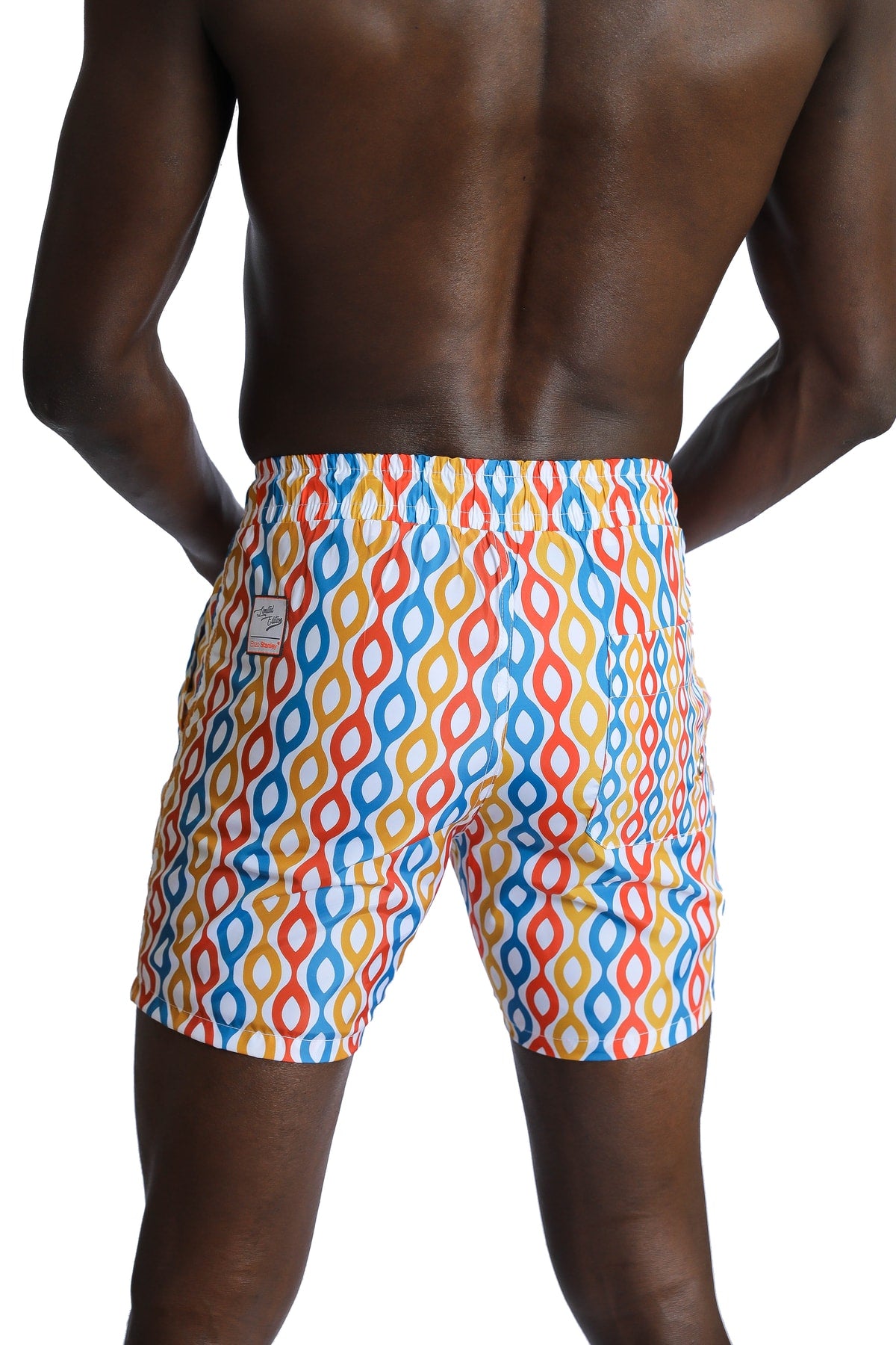 Men'S Patterned Colorful Sea Shorts