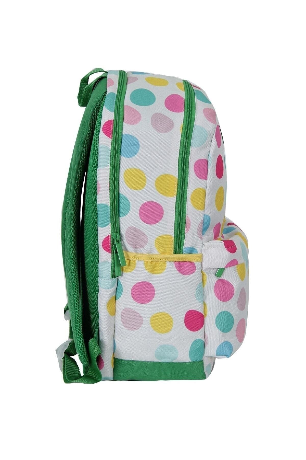 Benetton Primary & Secondary School Backpack 70322 White 43X28X13Cm