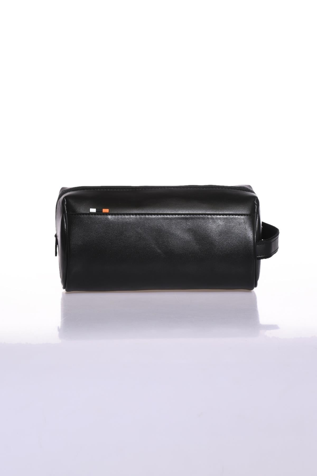 01fs2012-s Black Men's Shaving Bag