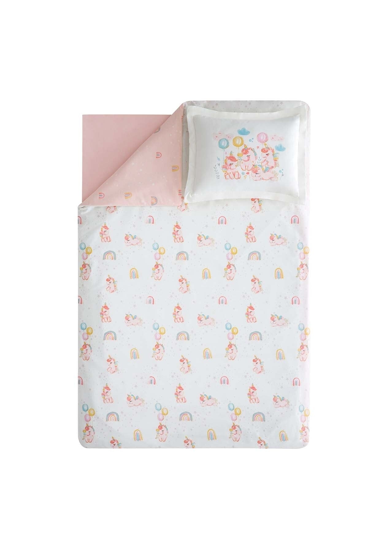 Unicorn Ranforce Baby Duvet Cover Set