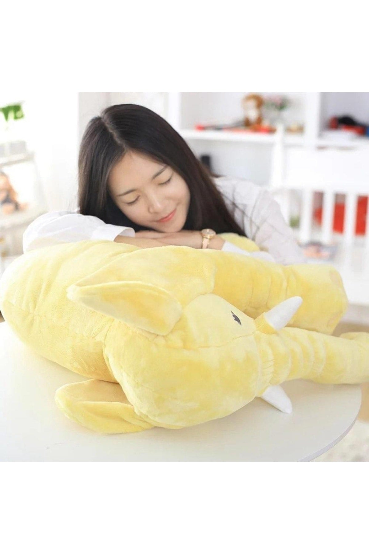 My Sleeping Friend Plush Sleeping Elephant 95 Cm