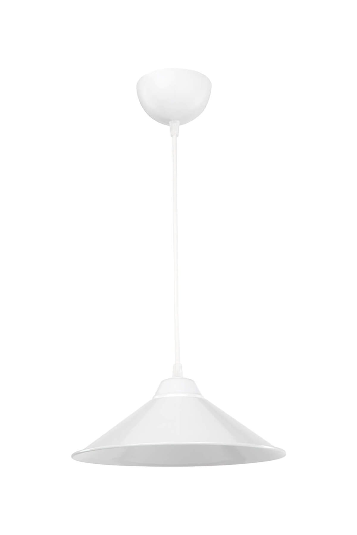 Maya Single Pendant Lamp White