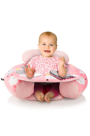 Baby Girl Pink Supported Seating Cushion