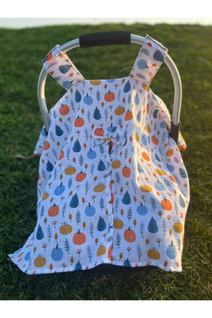 Run Baby Muslin Fabric Push-Up Stroller Cover (Balkabak) 75X100Cm