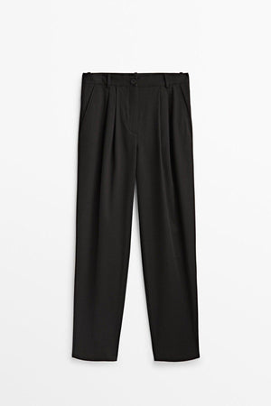 Cotton Blended Trousers - Swordslife
