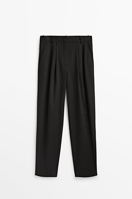 Cotton Blended Trousers - Swordslife