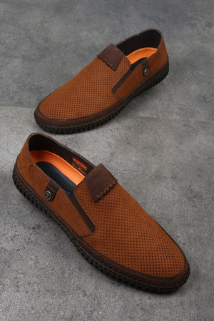Casual Casual Summer Men'S Shoes Lace-Up Genuine Leather Men'S Shoes