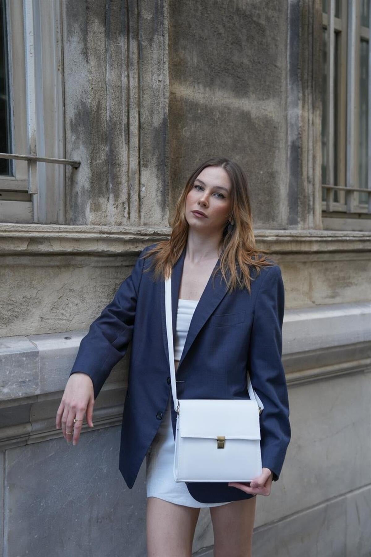 White Women'S Designer Vintage Bag