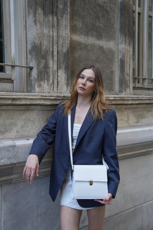 White Women'S Designer Vintage Bag
