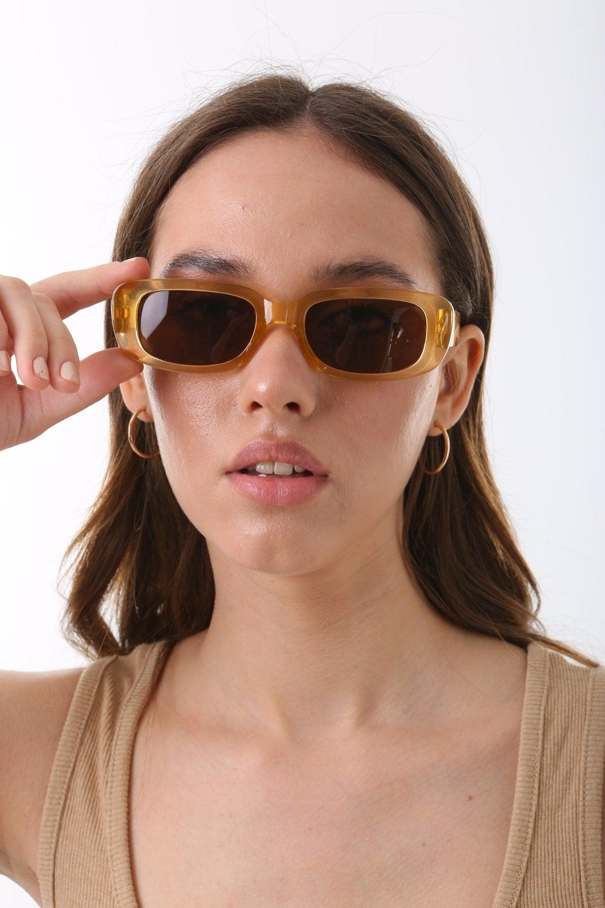 New Season Unisex Rectangle Sunglasses - Swordslife