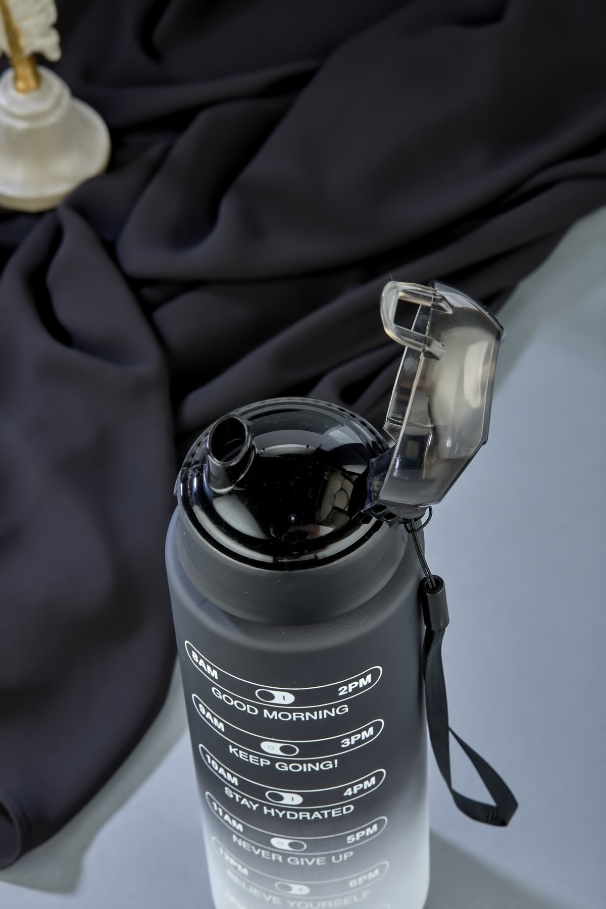 Motivational Polycarbonate Water Flask Water Bottle Drinker 800 Ml Gym Water Bottle