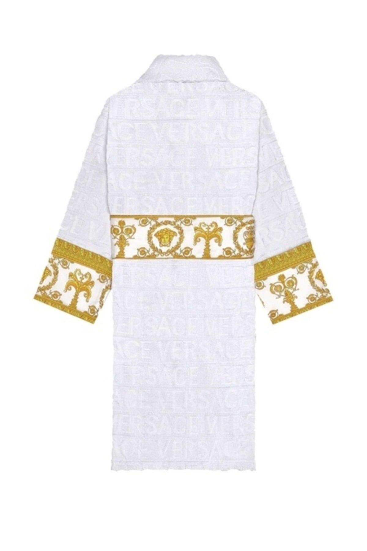 Unisex Bathrobe White - Swordslife