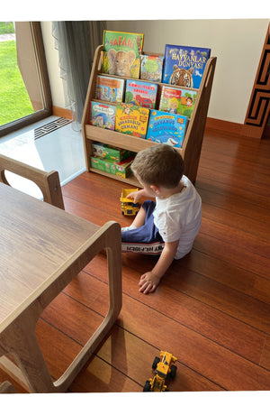 Children'S Bookcase Shelf / Montessori Bookcase Shelf
