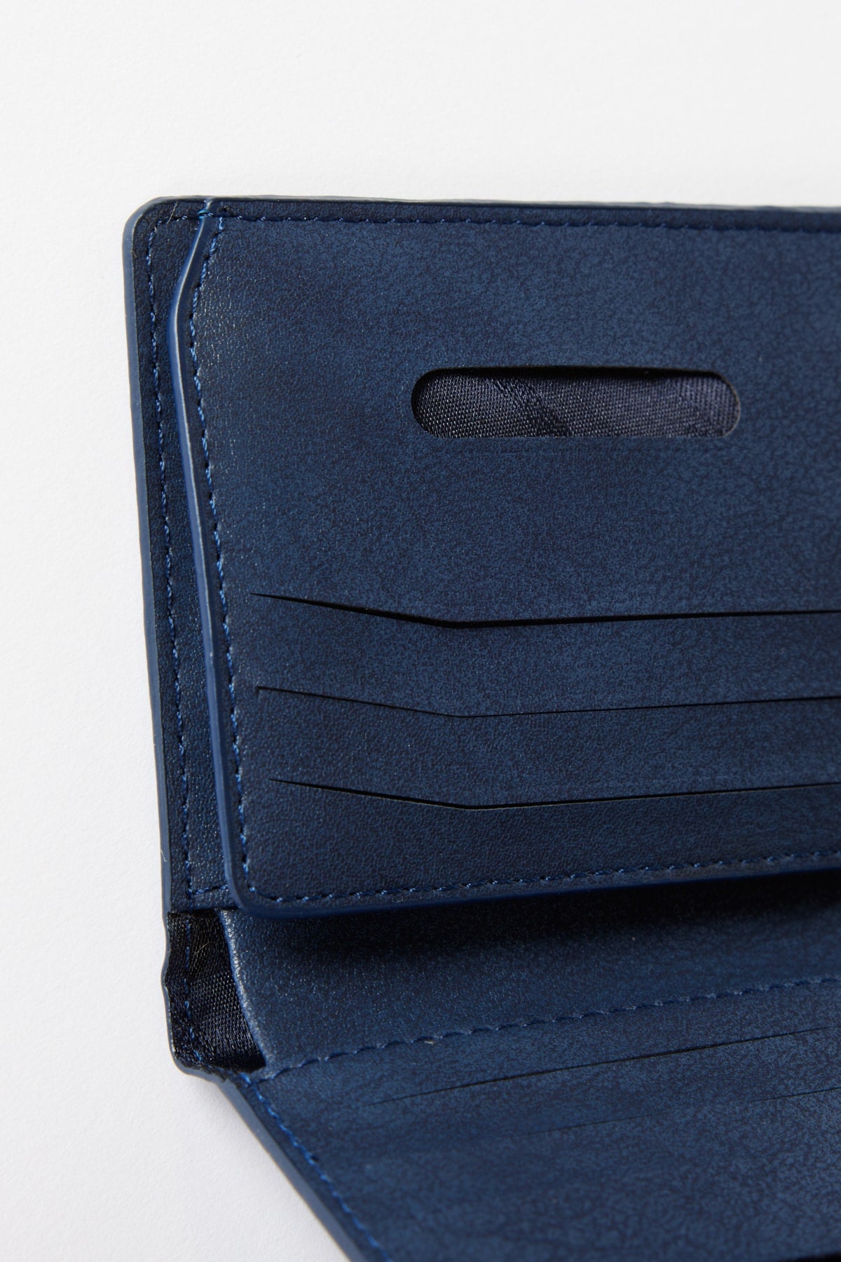 Men'S Navy Blue Wallet