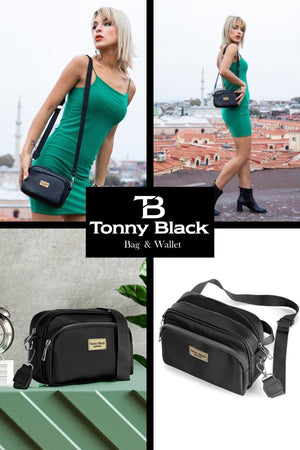 Original Women'S Two-Eye Comfortable Column Strap Cross Adjustable Strap Waterproof Shoulder Bag