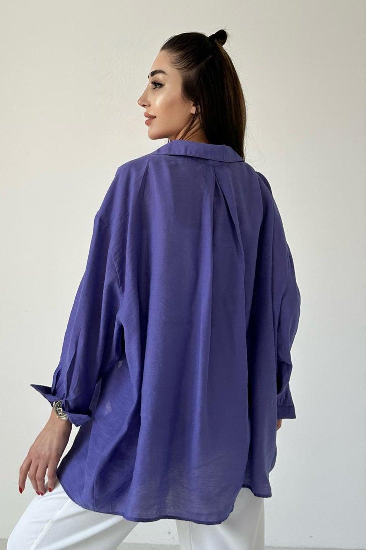 Oversize Basic Trend Shirt - Swordslife