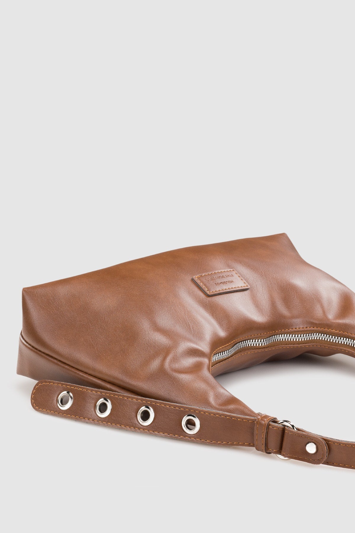 Women'S Brown Baguette Bag 205