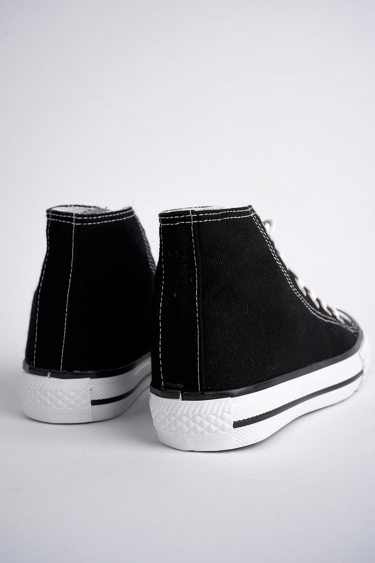 Convr Linen High Tops Kids Shoes