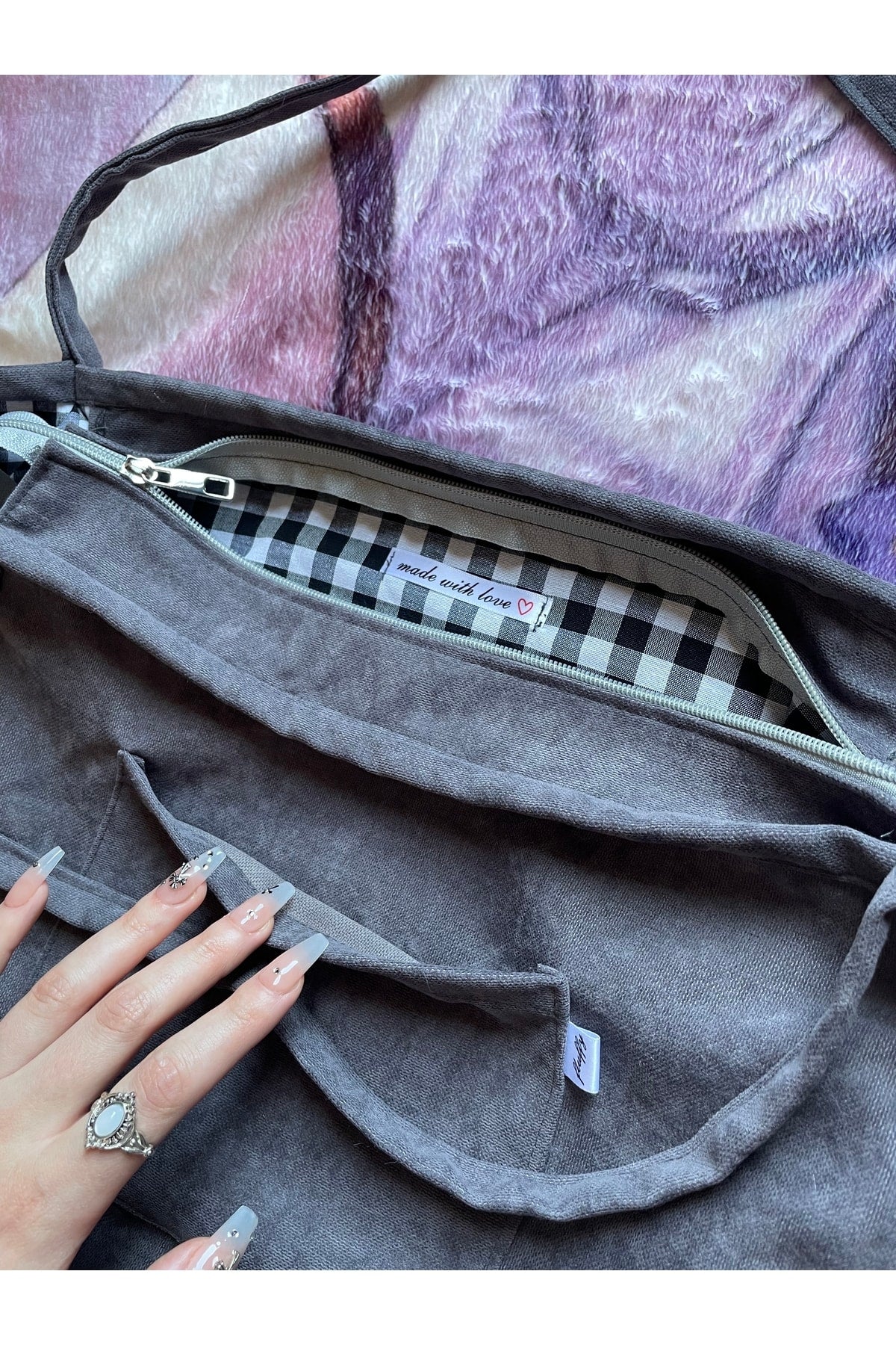 Gray 00S Shopper Bag