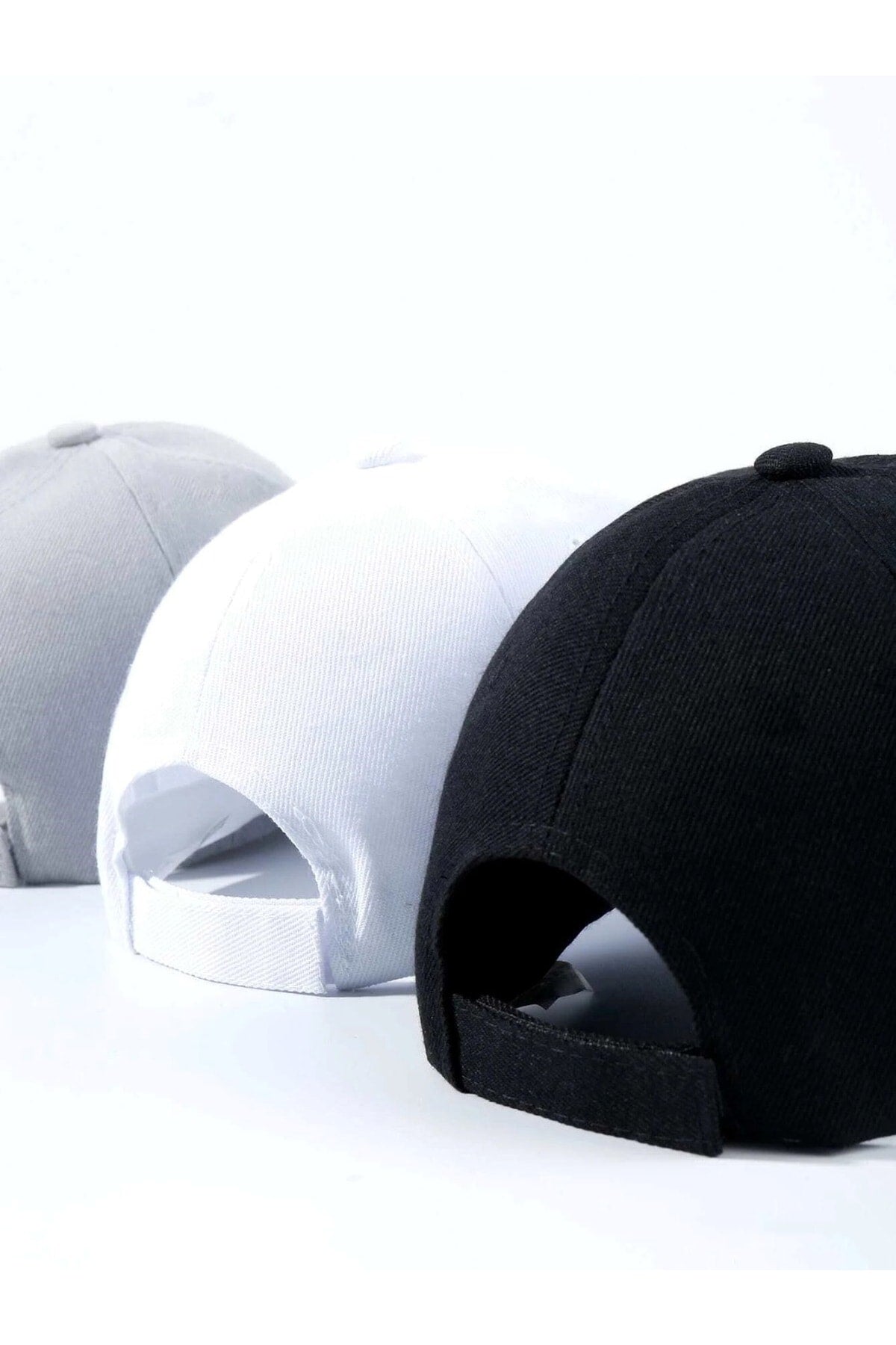 Sports Hat Unisex 3 Pieces Adjustable Velcro Back