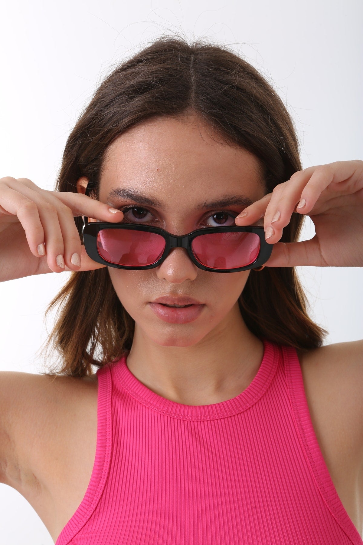 New Season Unisex Rectangle Sunglasses