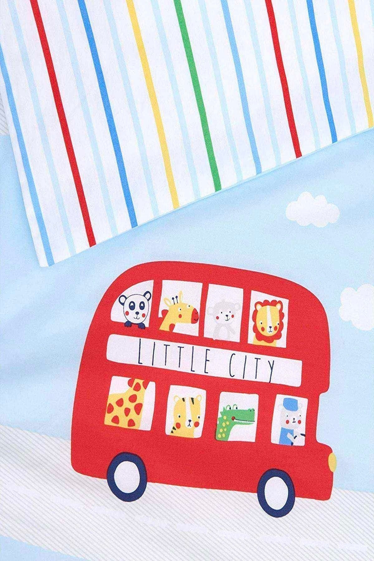 On The Road Kids Baby Duvet Cover Set 100x150