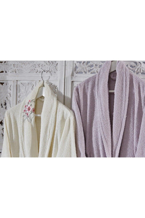 100% Cotton 3d Embroidery 6 Piece Family Bathrobe Set,bathrobe Set,dowry Set - Swordslife