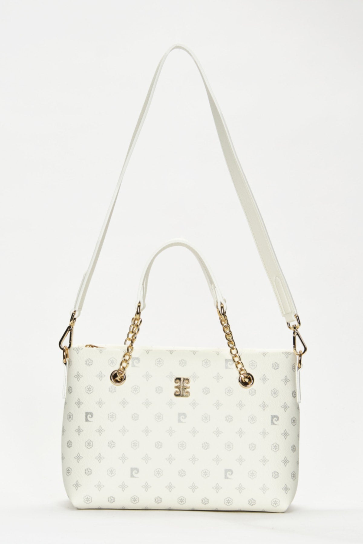 White Monogram Women'S Shoulder Bag 05Po22Y1561