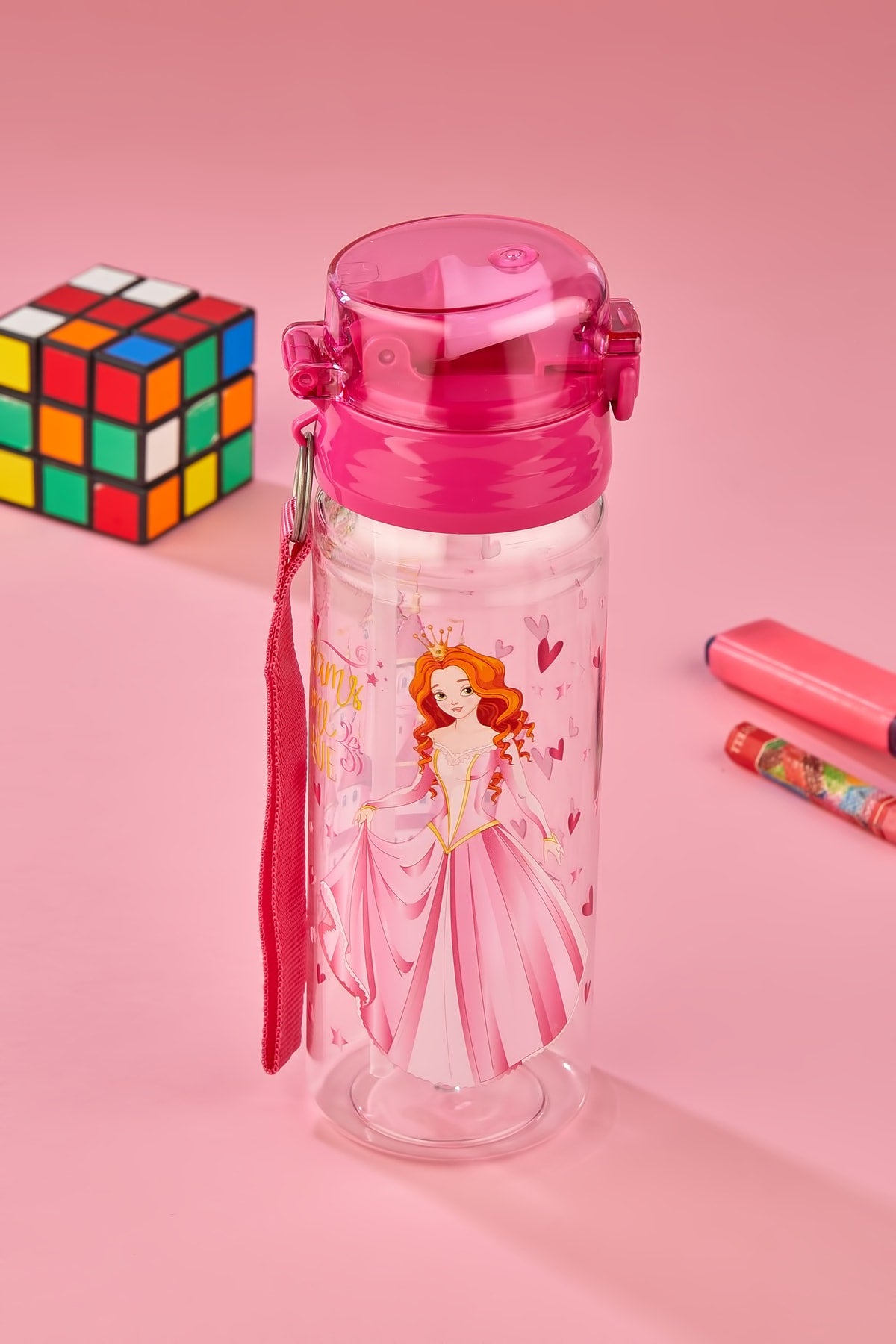 Healthy Polycarbonate Flask 500 Ml, Flask With Pipe 500 Ml Princess