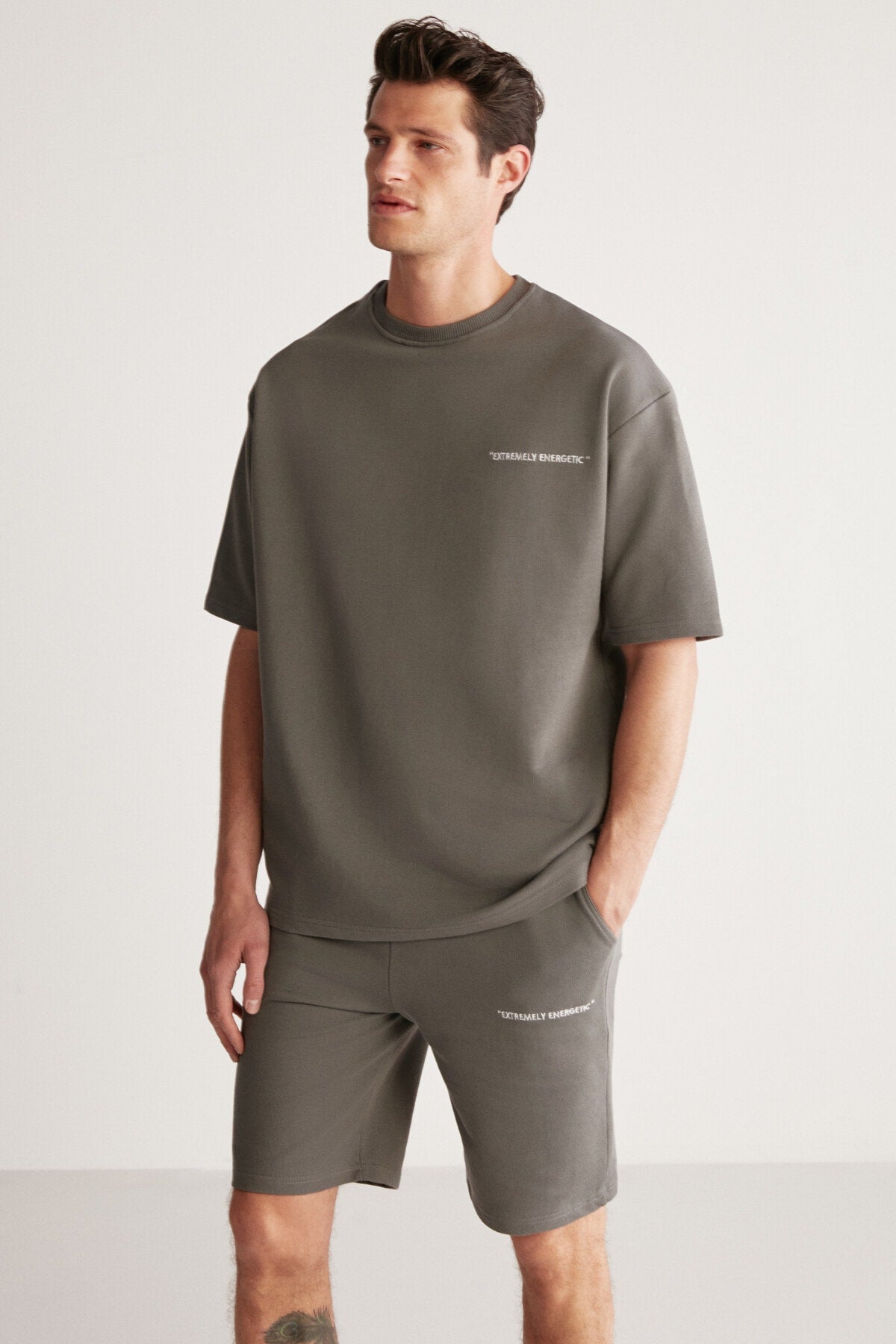 Colombia Relaxed Regular Gray 2-Pack Tracksuit Set