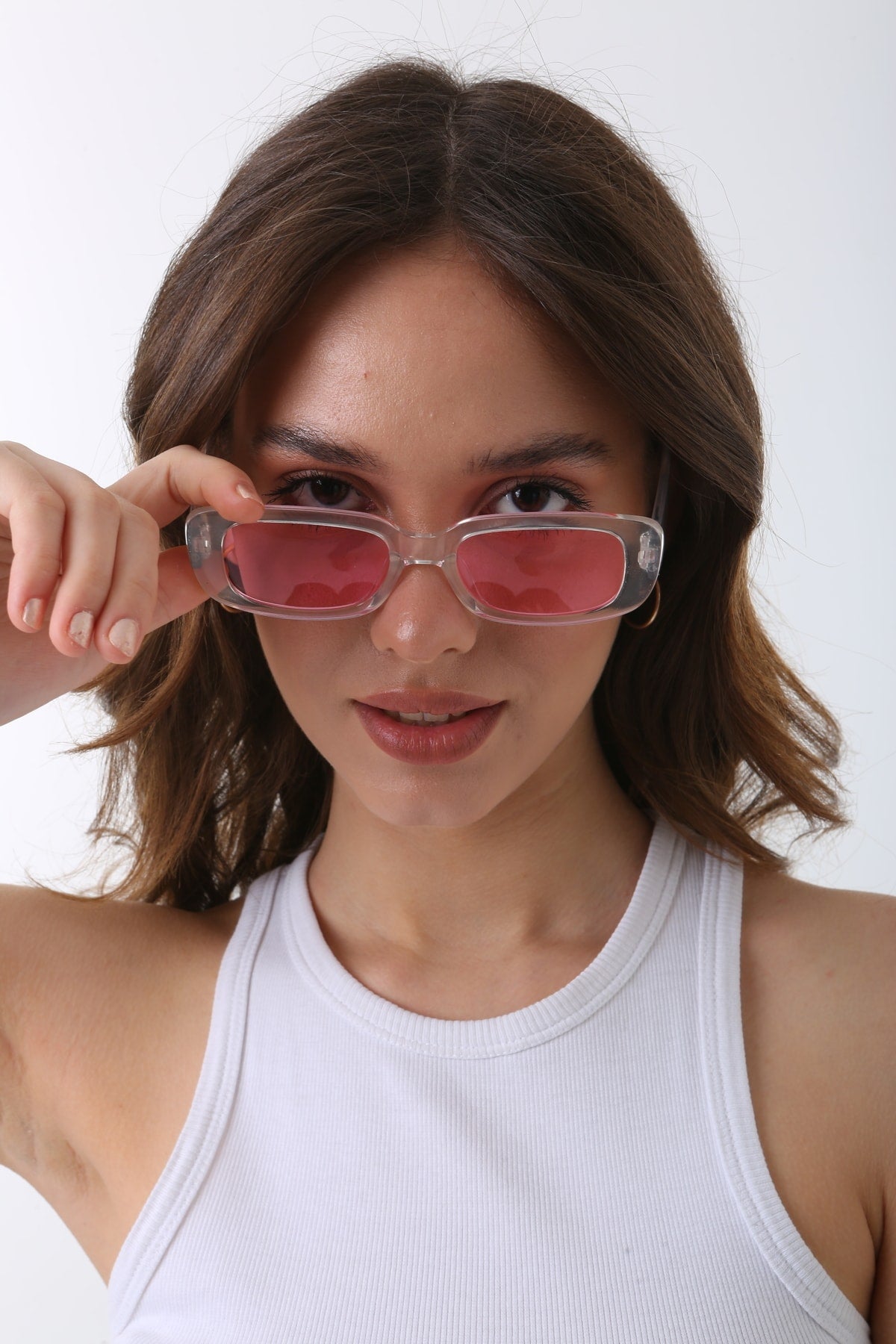 New Season Unisex Rectangle Sunglasses