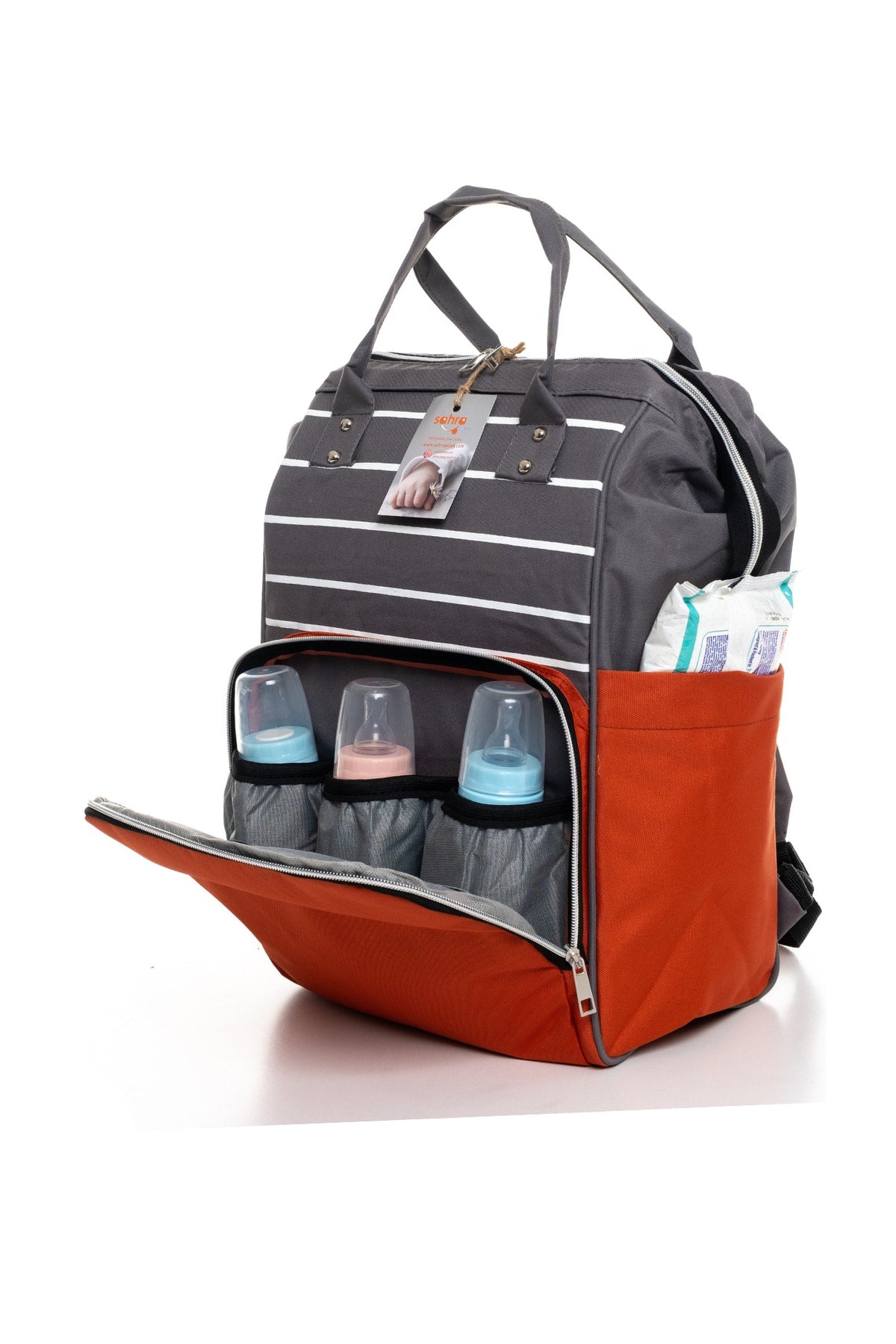 5 Piece Maternity Set (Baby Care Backpack, Hospital Exit, Chickpea Blanket, 10 Wipes And 3 Socks)