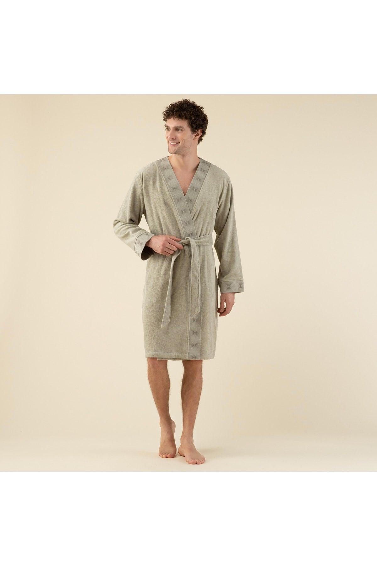 Marigold Unisex Bathrobe Green - Swordslife