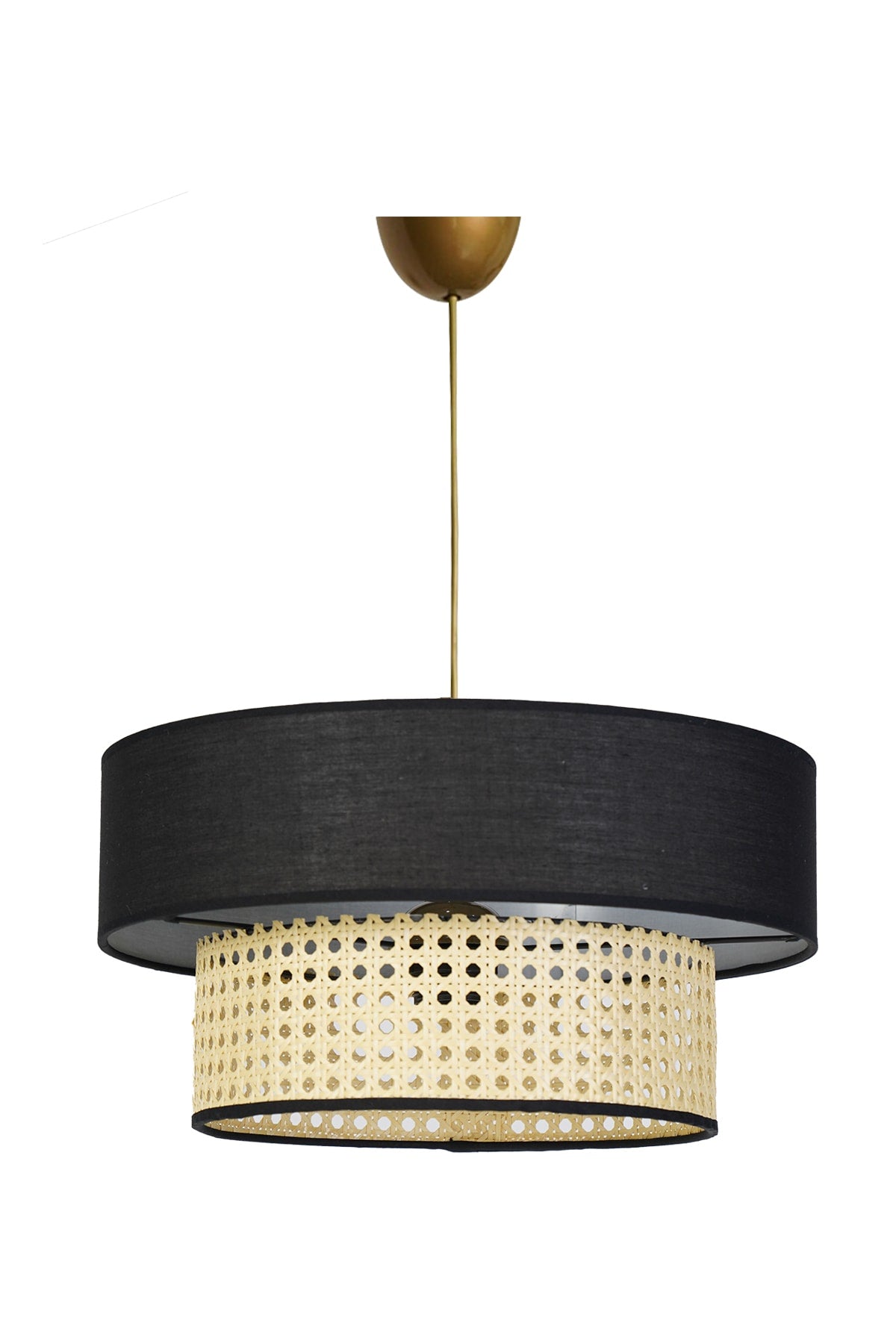 Chaud Pendant Lamp Chandelier Black Cream