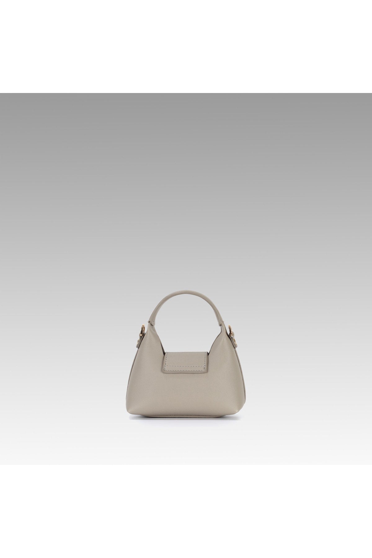 Light Gray Accessory Detail Suspended Micro Bag