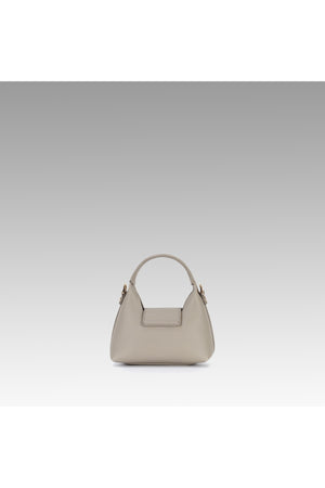 Light Gray Accessory Detail Suspended Micro Bag