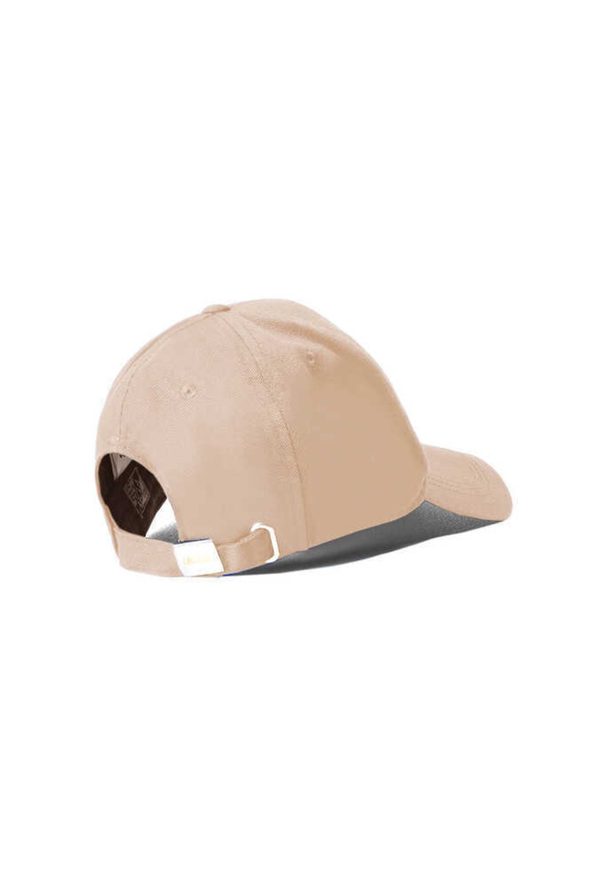 Ballard Beige Baseball Cap Embroidered Hat