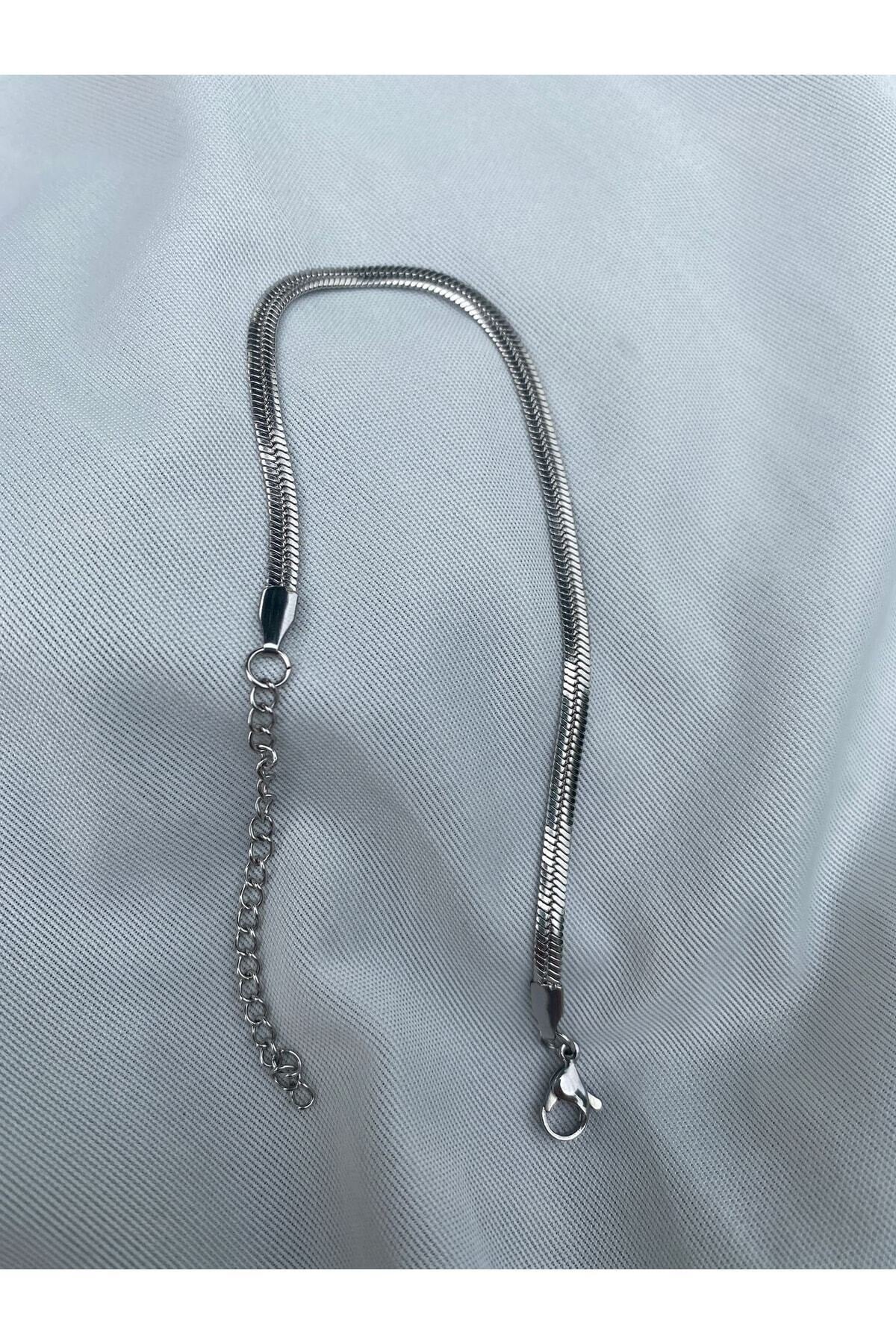 Men'S Straw Italian Chain Steel Bracelet