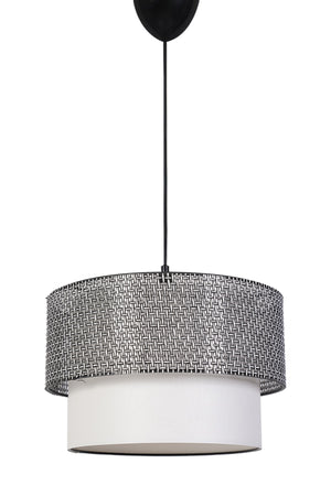 Desert Pendant Chandelier Black White