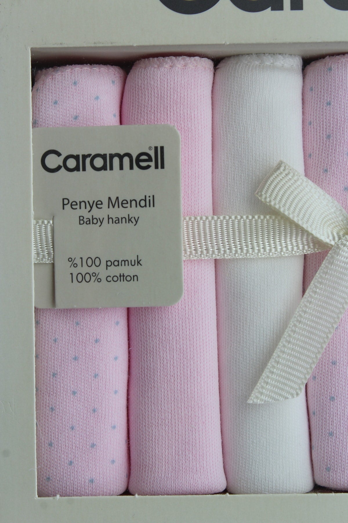 100% Cotton 7 Pcs Combed Cotton Baby Mouth Wipes (Baby Hanky) -20X20 Cm
