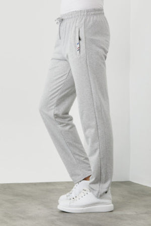 Multicolor Men'S Zipper Pocket Embroidery Detailed Straight Leg Casual Fit 4-Pack Of Sweatpants