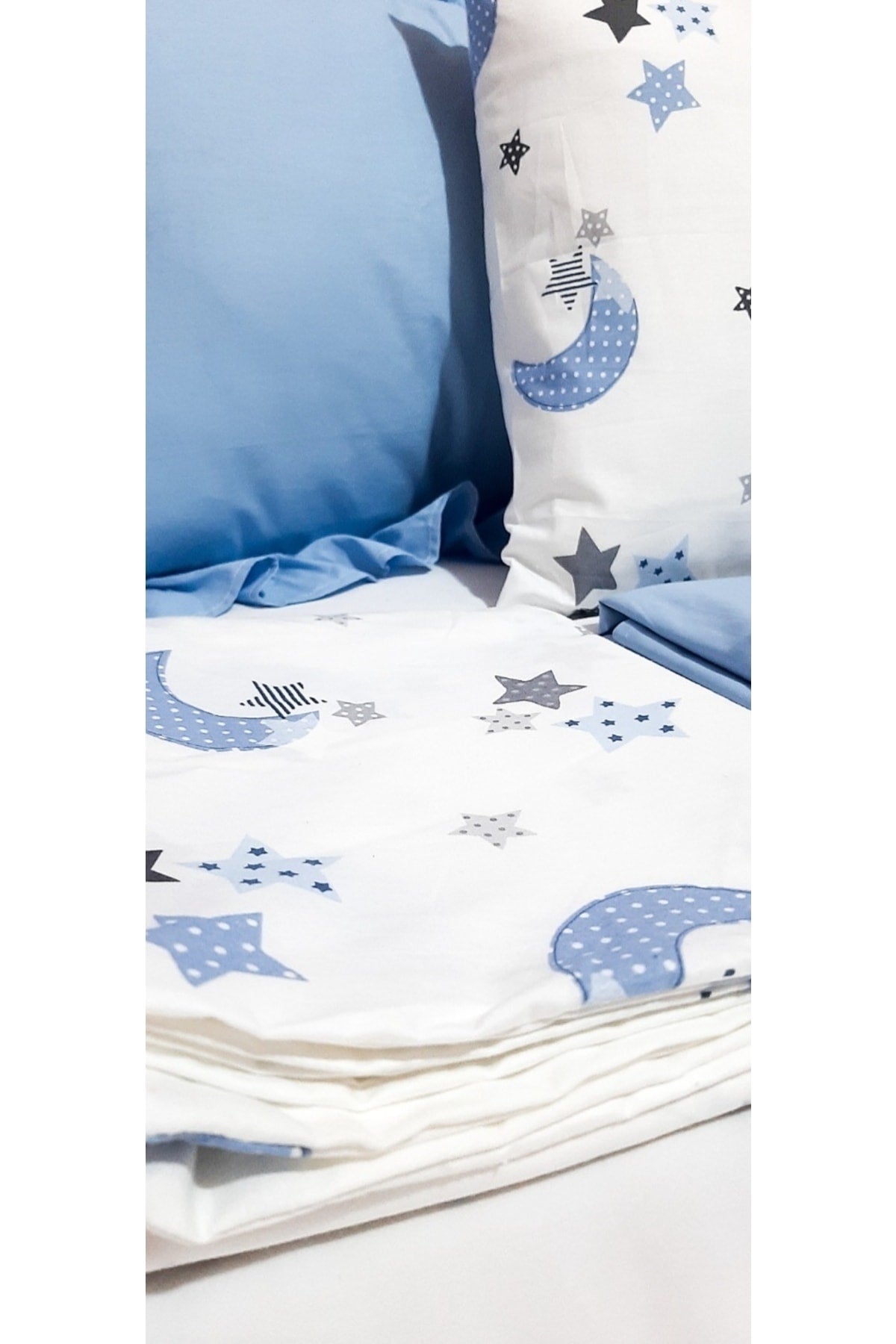 Park Crib Baby Duvet Cover Set Ay Dedeli 80X120 Duvet Cover 110X150 Bed Sheet 2 Pillows 35X45Cm
