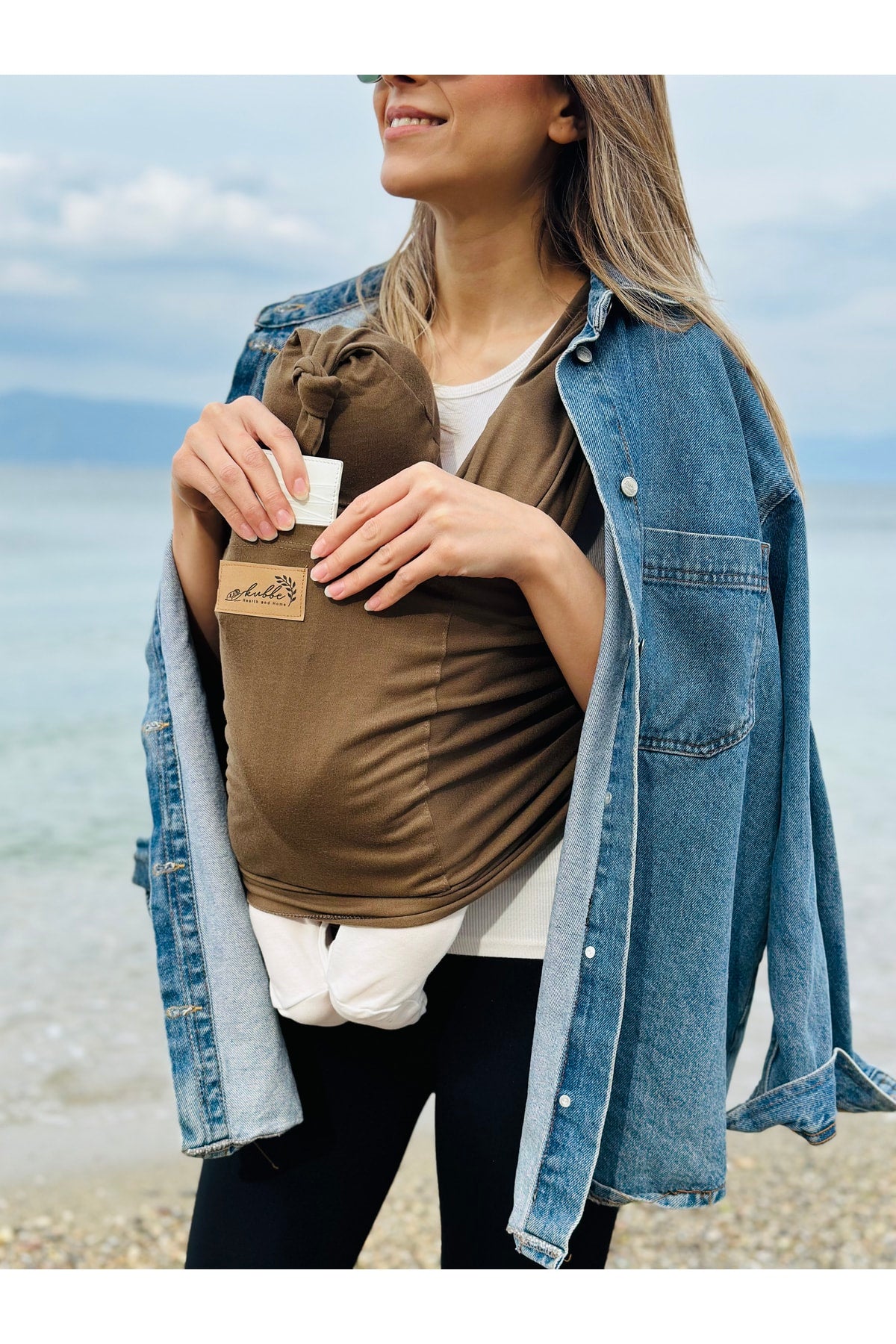 Baby Carrying Shawl, Baby Sling Sling with Baby Carrier Pocket