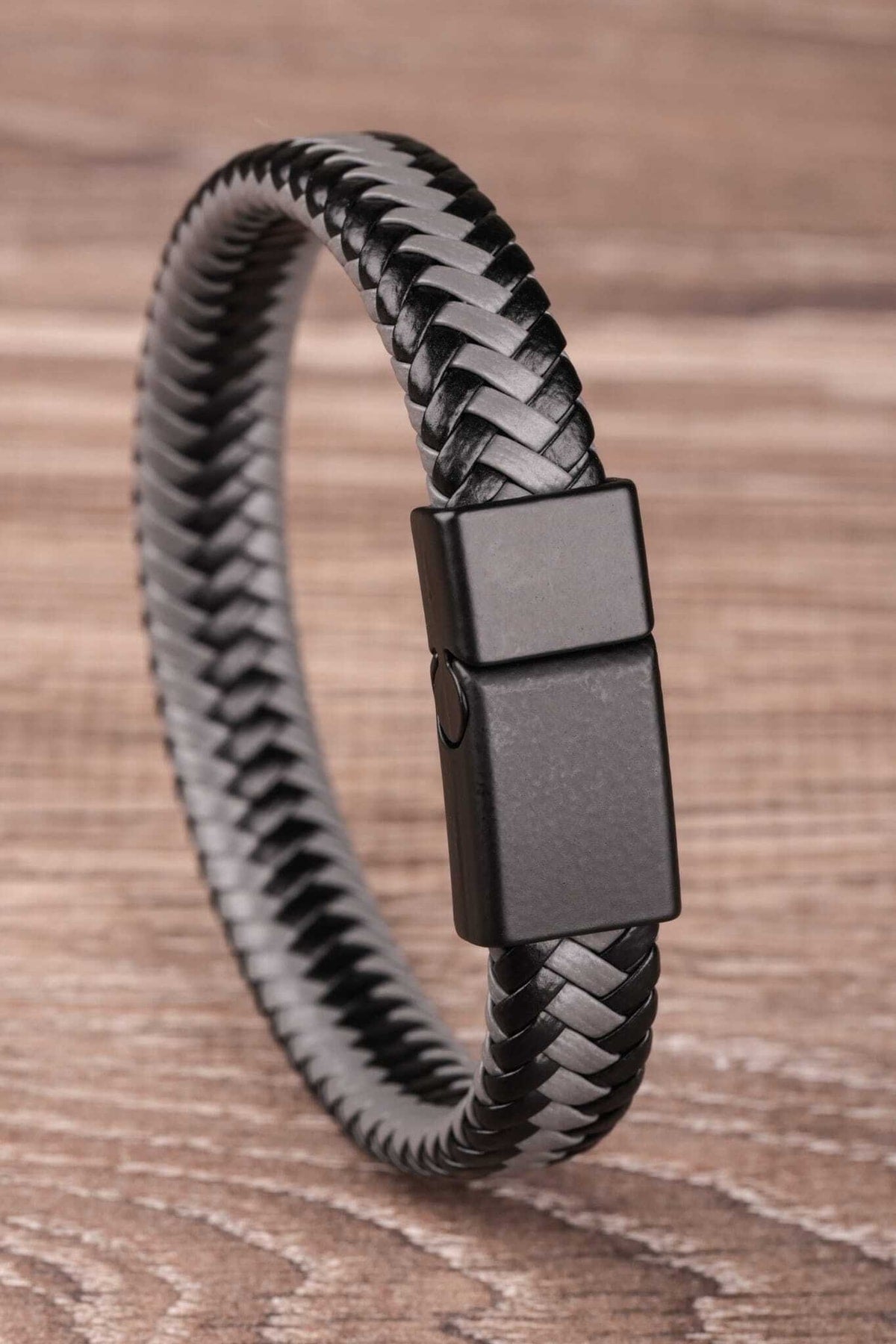 Magnet Vegan Leather Bracelet