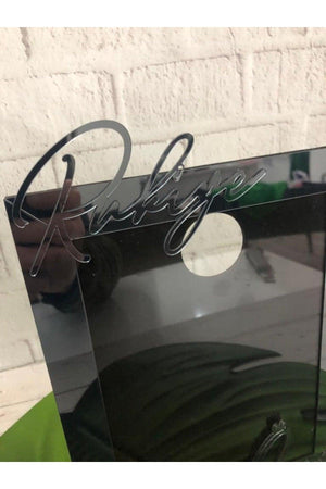 Name Custom 21x15 Frame Glass for Photo (Specify Your Names in Ask Question Section) - Swordslife