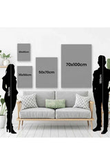Rain Music And The Rhythm Of The City Abstract Decorative Canvas Wall Painting Home Office Gift Painting - Swordslife