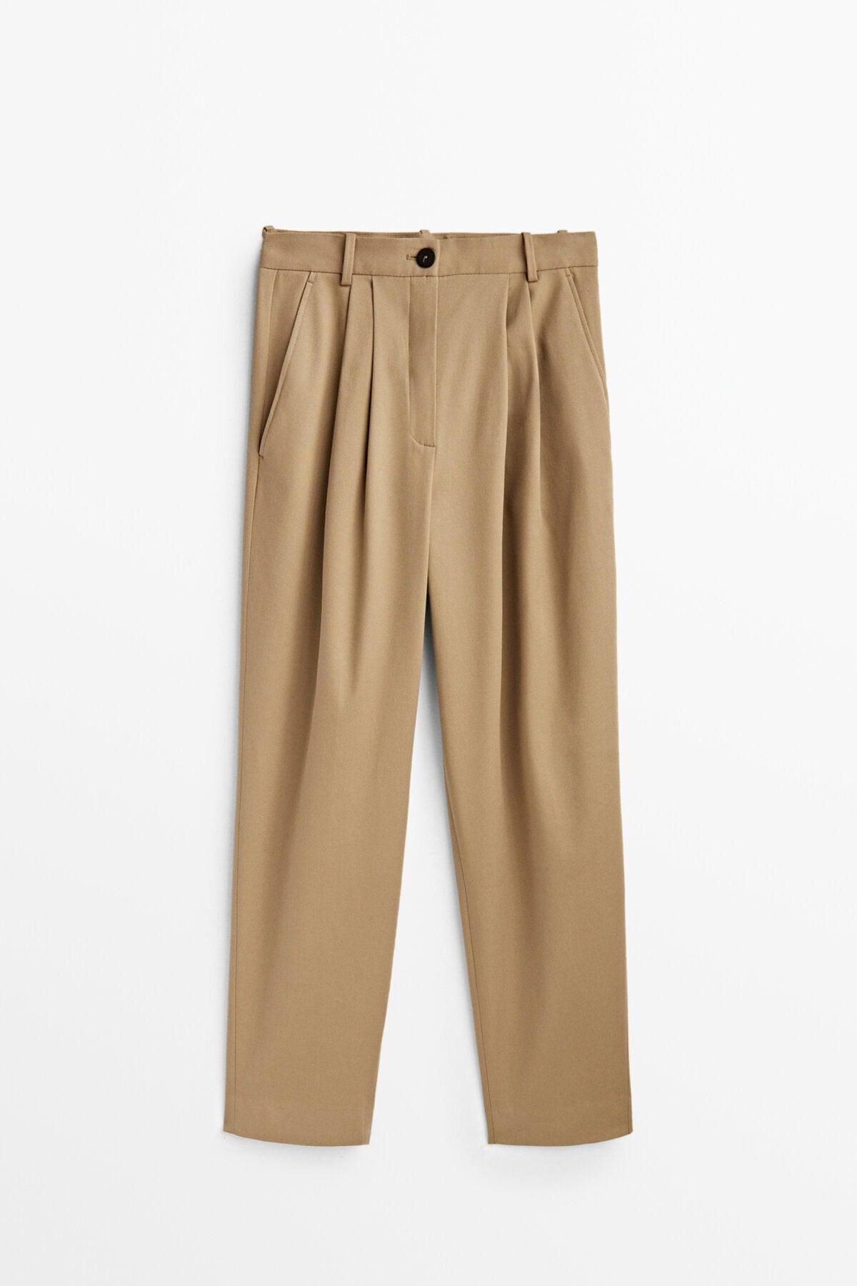 Cotton Blended Trousers - Swordslife