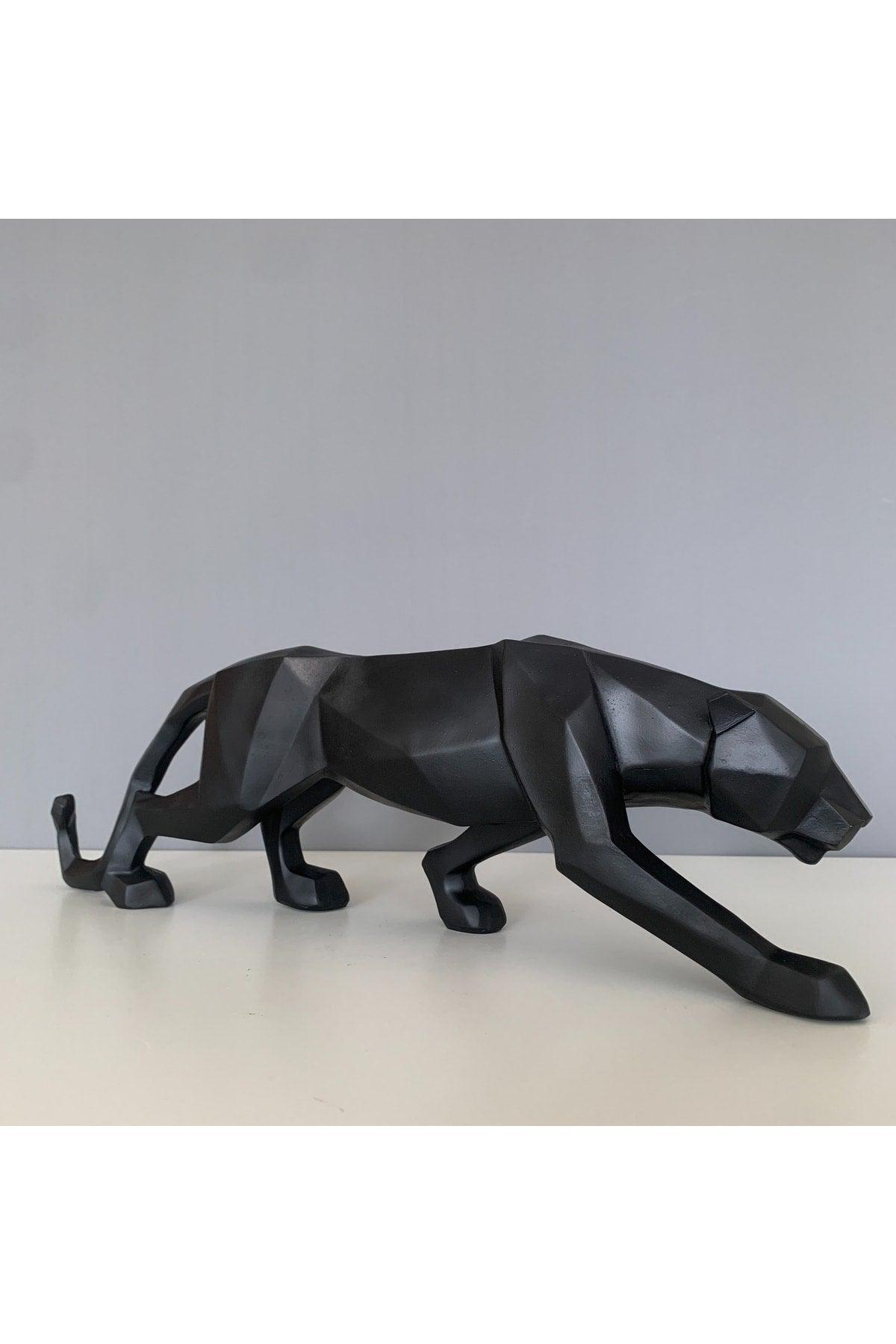 Geometric Tiger Black Decorative Trinket Sculpture - Swordslife